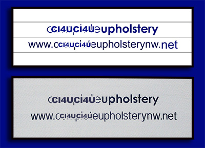 custom labels for furniture